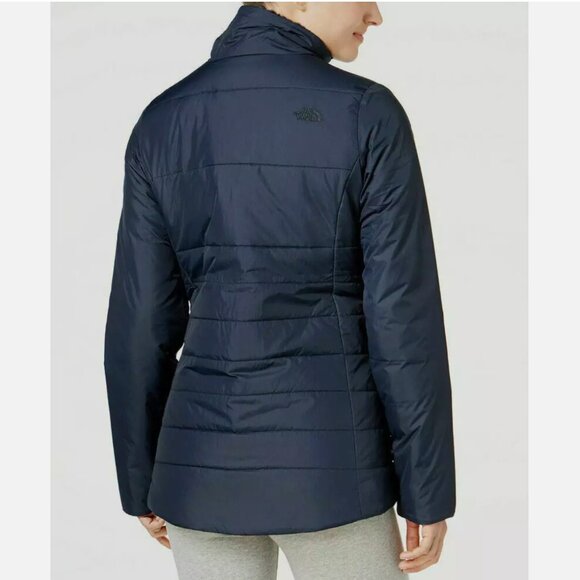 North Face Harway Reversible Puffer Jacket Faux Fur Fleece Insulated Women XL - Picture 7 of 10